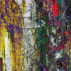 Abstract Modern Fine Art painting on Canvas by Artist Michael John Valentine of Davidson North Carolina