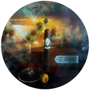 Cigar and Bourbon Art