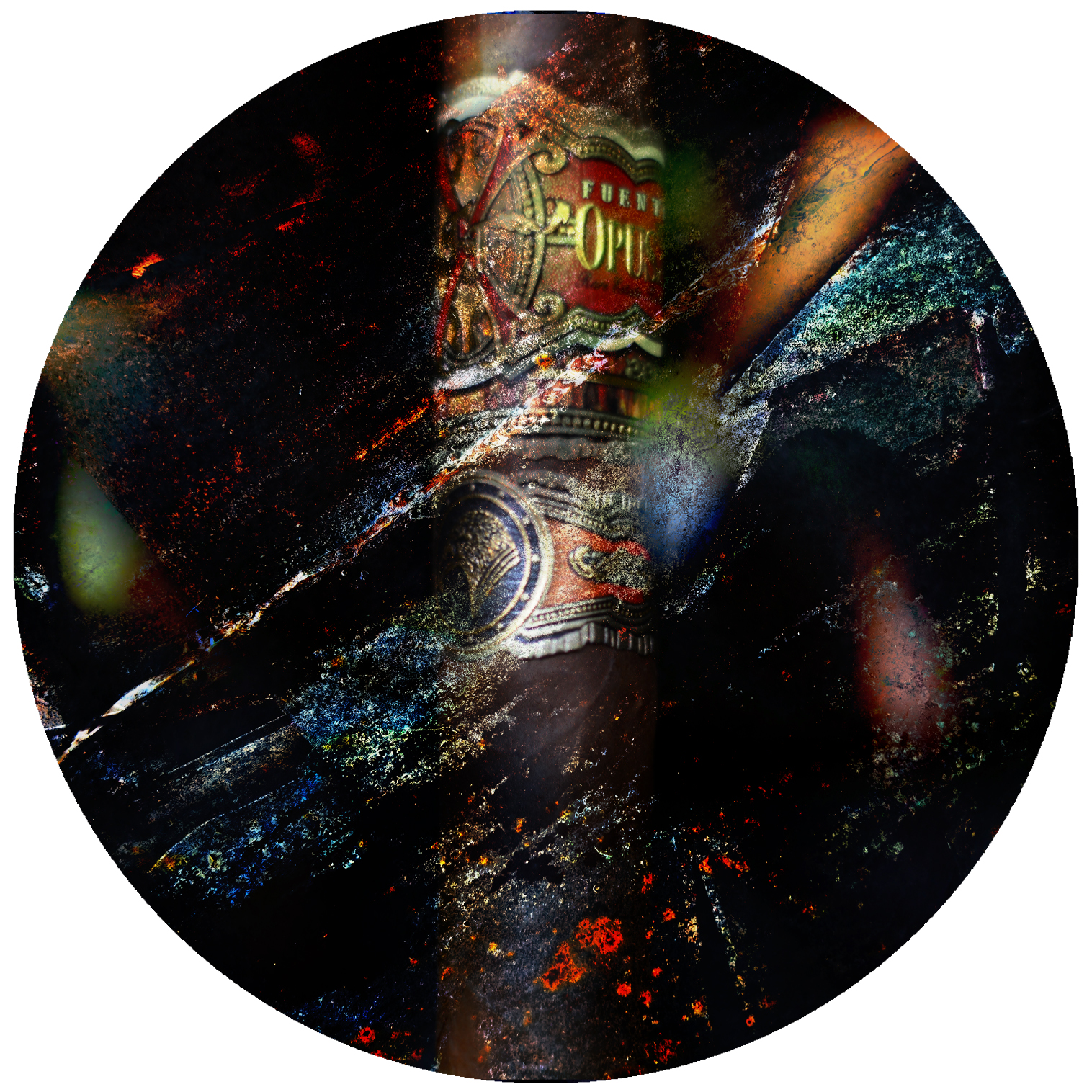 Stefano Ricci Abstract Cigar by Fuente Opus X Decal